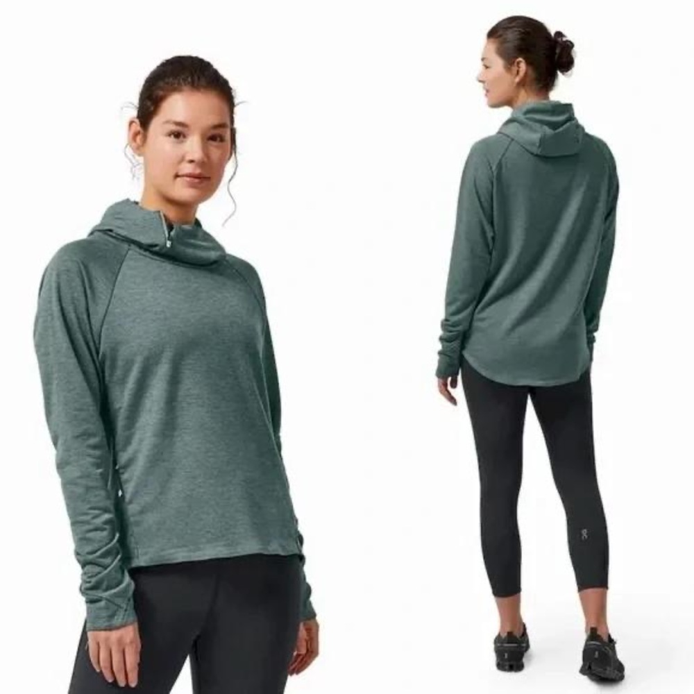 On Running Women's Teal Hoodie
